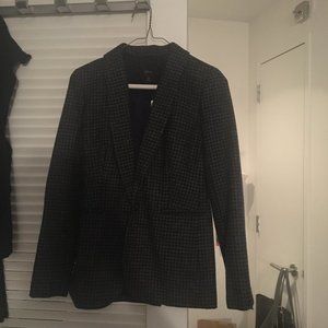 J. Crew Women's Houndstooth Wool Blazer